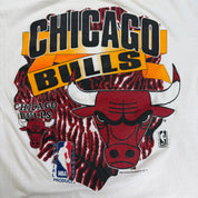 J- Vintage Chicago Bulls NBA Graphic Made In USA Single Stitch Tee - 2XL