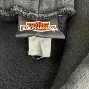 J- Vintage '98 Harley Davidson Reno Nevada Feel The Heat Graphic Hoodie - XL