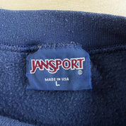 Vintage 90s Jansport USA Embroidered Letters Made In USA Crewneck - L