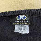Vintage '01 Labatt Tankard Sydney Curling Club Embroidered Graphic Made In Canada Crewneck - L