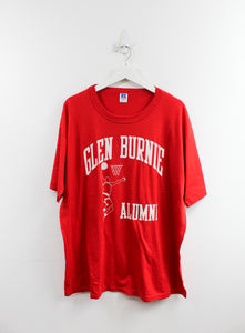 Vintage Russell Athletic Glen Burnie Basketball Alumni Tee