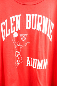 Vintage Russell Athletic Glen Burnie Basketball Alumni Tee