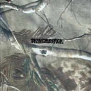 J- Vintage Winchester Reversible Real Tree Camo Zip Up Hoodie - XL