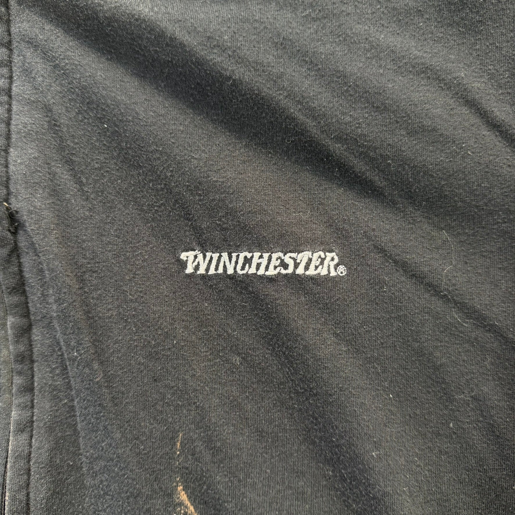 J- Vintage Winchester Reversible Real Tree Camo Zip Up Hoodie - XL