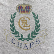 J- Vintage Ralph Lauren Chaps Graphic Made In USA Single Stitch Tee - L