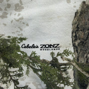 J- Cabela's ZONZ Woodland Real Tree Camo Hoodie - XL