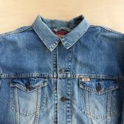 Vintage Levi's Signature Flannel Lined Denim Jacket - L