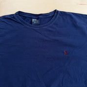 J- Vintage Polo RL Embroidered Logo Long Sleeve Tee - XL