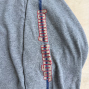 J- Vintage Tommy Hilfiger Car & Surfboard Graphic & Text Long Sleeve Tee - XL