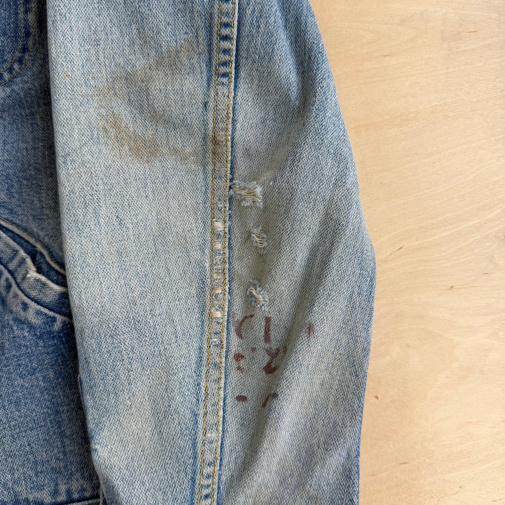 Vintage 80s GWG Made In Canada Snap Button Denim Jacket - M