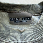J- Vintage Jerzees Mossy Oak Real Tree Camo Crewneck - L