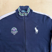 J- '13 Polo RL Wimbledon Tennis Championship Zip Up Track Jacket - 2XL