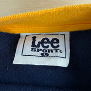 Vintage University Of West Virginia Mountaineers Lee Embroidered Logo & Text Crewneck - L