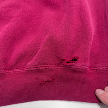 Load image into Gallery viewer, F- Vintage 90s Nike Right Side Chest Swoosh Maroon Crewneck
