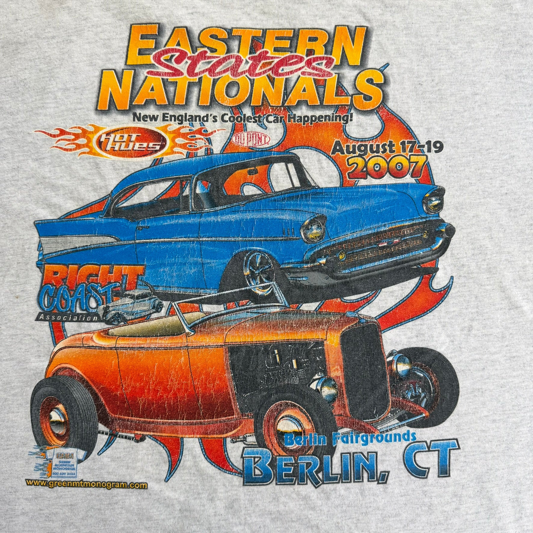 J- Vintage '07 Eastern States National Car Show Graphic Tee - 2XL