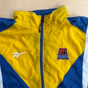 J- Vintage 90s Reebok UCLA Embroidered Logo Zip Up Lightweight Jacket - XL