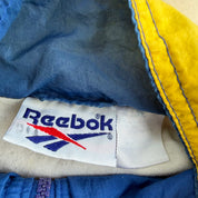 J- Vintage 90s Reebok UCLA Embroidered Logo Zip Up Lightweight Jacket - XL