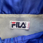 J- Vintage Fila Made In Italy Zip Up Lightweight Jacket  - XL