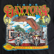 Vintage '95 Daytona Bike Week Graphic Single Stitch Tee - L