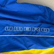 J- Vintage Umbro Yellow/Blue Zip Up Lightweight Jacket  - M