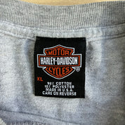 Vintage '04 Harley Davidson Elk Grove California Graphic Made In USA Long Sleeve Tee - XL