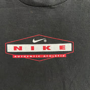 J- Vintage 90s Nike Authentic Athletic Graphic Made In USA Single Stitch Tee - 2XL