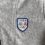 J- Vintage '84 Levi's Team USA Los Angeles Summer Olympic Games Zip Up Polar Fleece - L