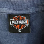 Vintage '05 Harley Davidson Sacramento California Graphic Made In USA Long Sleeve Tee - XL