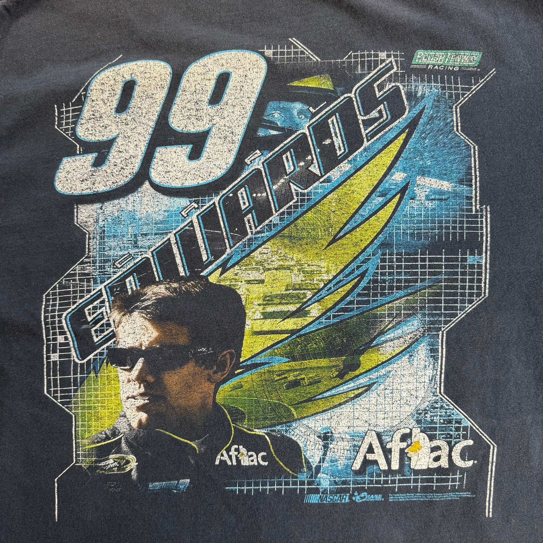 J- Vintage Nascar Carl Edwards Car Graphic Tee - XL