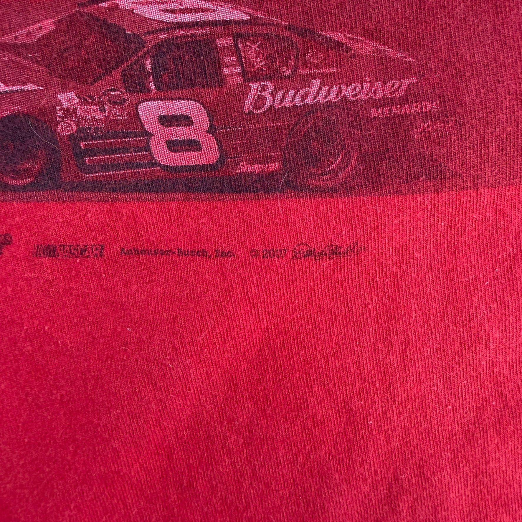 J- Vintage '07 Nascar Dale Earnhardt Jr Car Graphic Tee - L