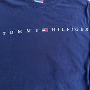J- Vintage '99 Tommy Hilfiger The Province Snow Show Graphic Long Sleeve Tee - L