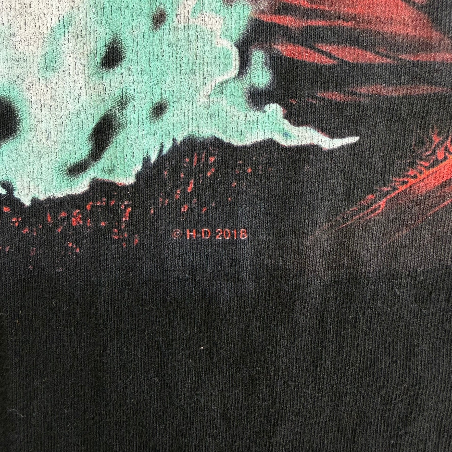 J- '18 Harley Davidson Augusta Maine Graphic Tee - XL