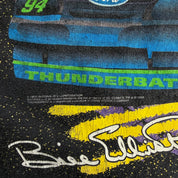 Vintage '95 Nascar Bill Elliot McDonald Racing Team Batman Forever Jumbo Print Made In USA Single Stitch Tee - L