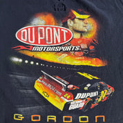 Vintage Nascar Jeff Gordon Car Picture Graphic Tee - L