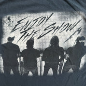 J- 2010s Metallica Enjoy The Show Logo Graphic & Picture Tee - M