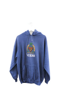 Z- Vintage GUESS Knitwear Embroidered Logo Hoodie