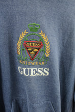 Load image into Gallery viewer, Z- Vintage GUESS Knitwear Embroidered Logo Hoodie
