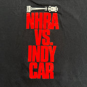 J- Vintage 90s Indy Car Rick Mears Night Of Champions Racing Graphic Made In USA Single Stitch Tee - 2XL