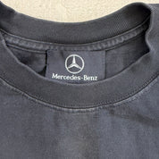 Vintage '99 The Mercedes-Benz Experience Dallas Logo & Car Graphic Tee - XL