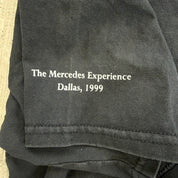 Vintage '99 The Mercedes-Benz Experience Dallas Logo & Car Graphic Tee - XL