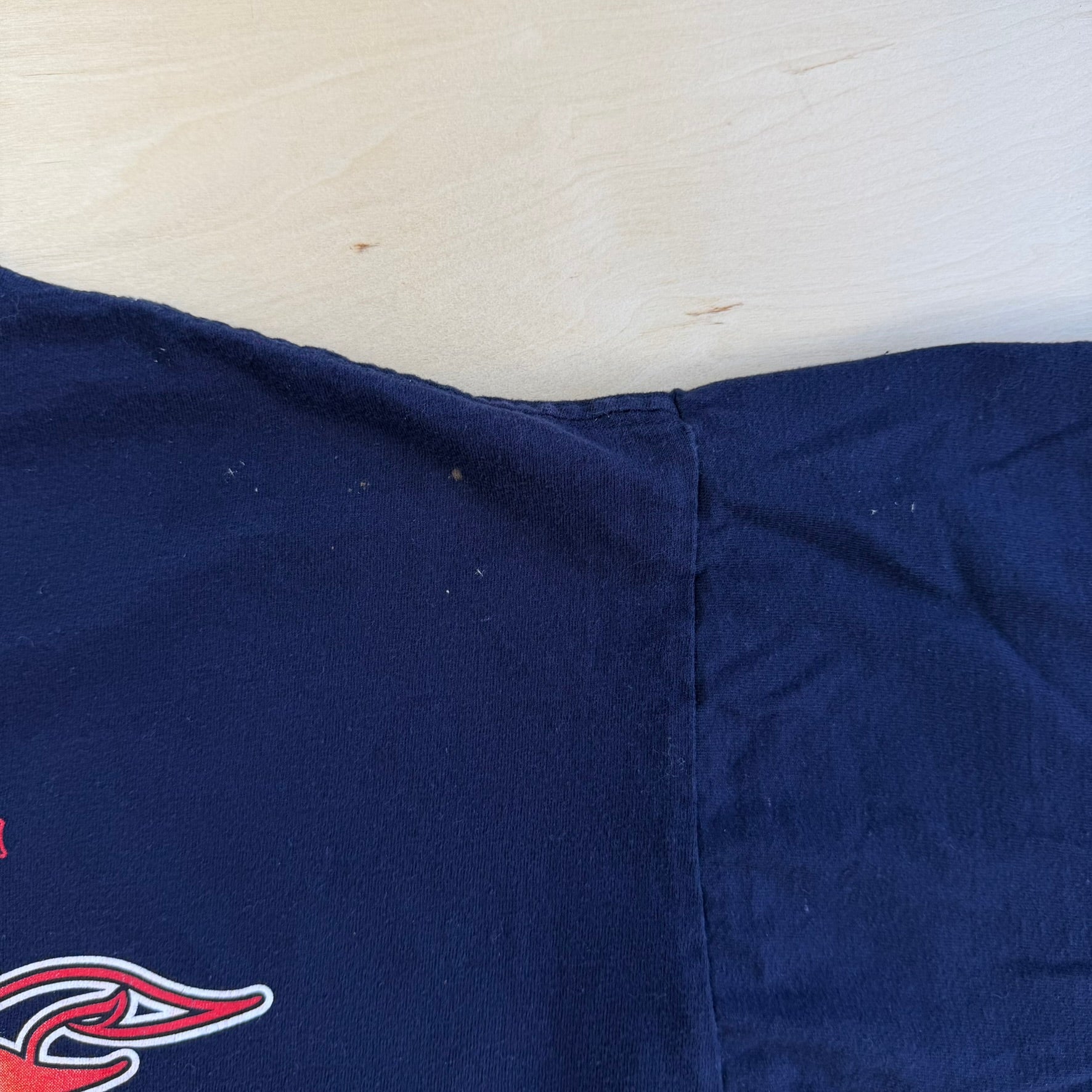 J- Vintage County Choppers Text & Motorcycle Graphic Tee - XL