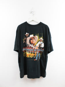 Vintage 2005 George Strait Live In Concert Picture Tee
