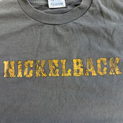 J- Vintage '02 Nickelback Text Graphic Tee - M