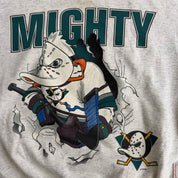 J- Vintage Anaheim Mighty Ducks NHL Nutmeg Graphic Crewneck - XL