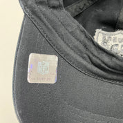 F- Vintage Oakland Raiders NFL 47Brand Logo & Text Strapback Hat