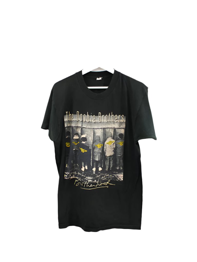 Z- Vintage 1991 The Doobie Brothers Brotherhood Tour Single Stitch Tee