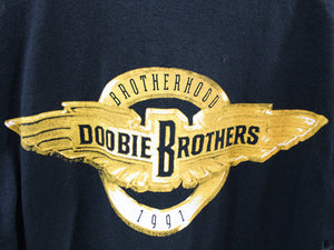 Z- Vintage 1991 The Doobie Brothers Brotherhood Tour Single Stitch Tee