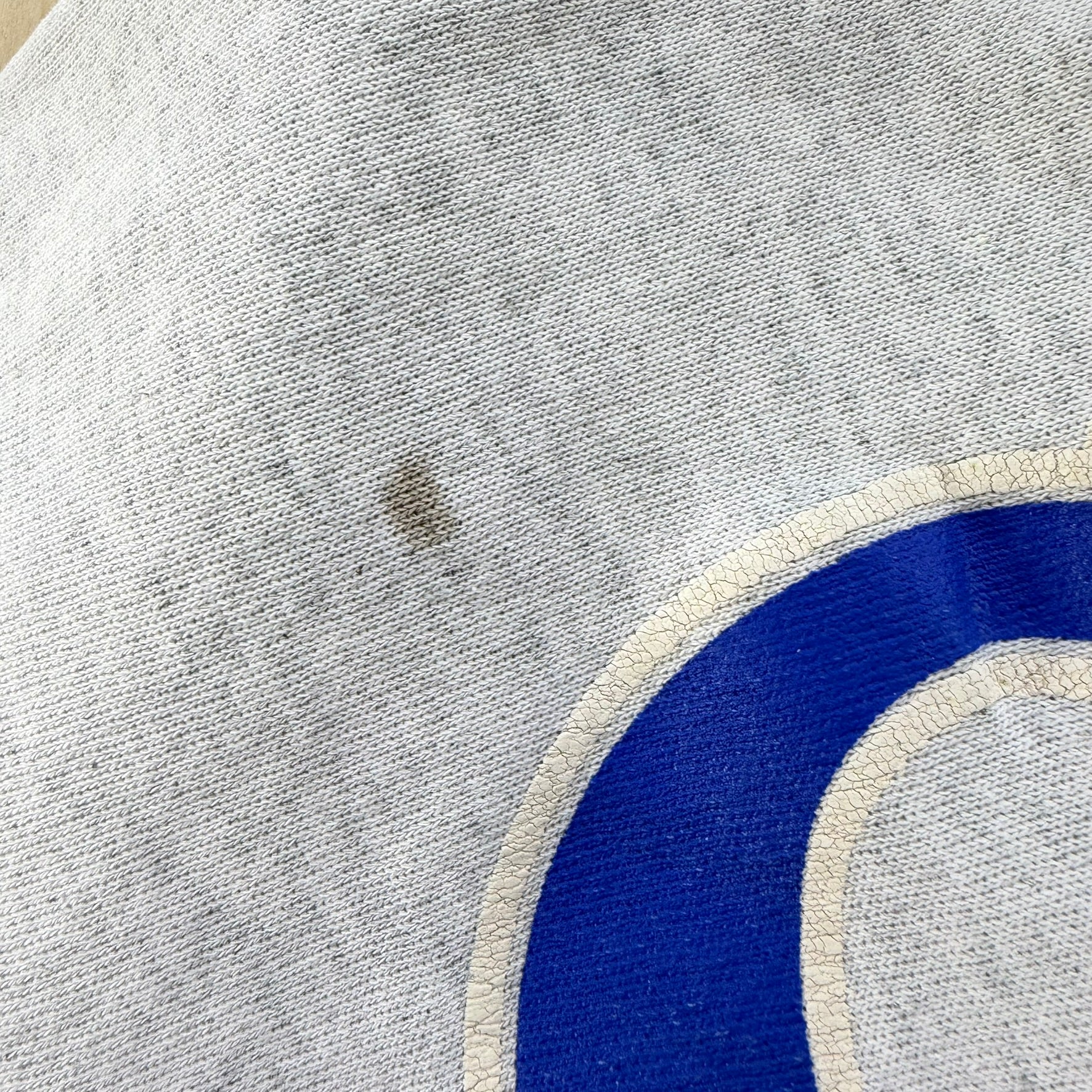 J- Vintage Brigham Young University Cougars Text & Logo Crewneck - L