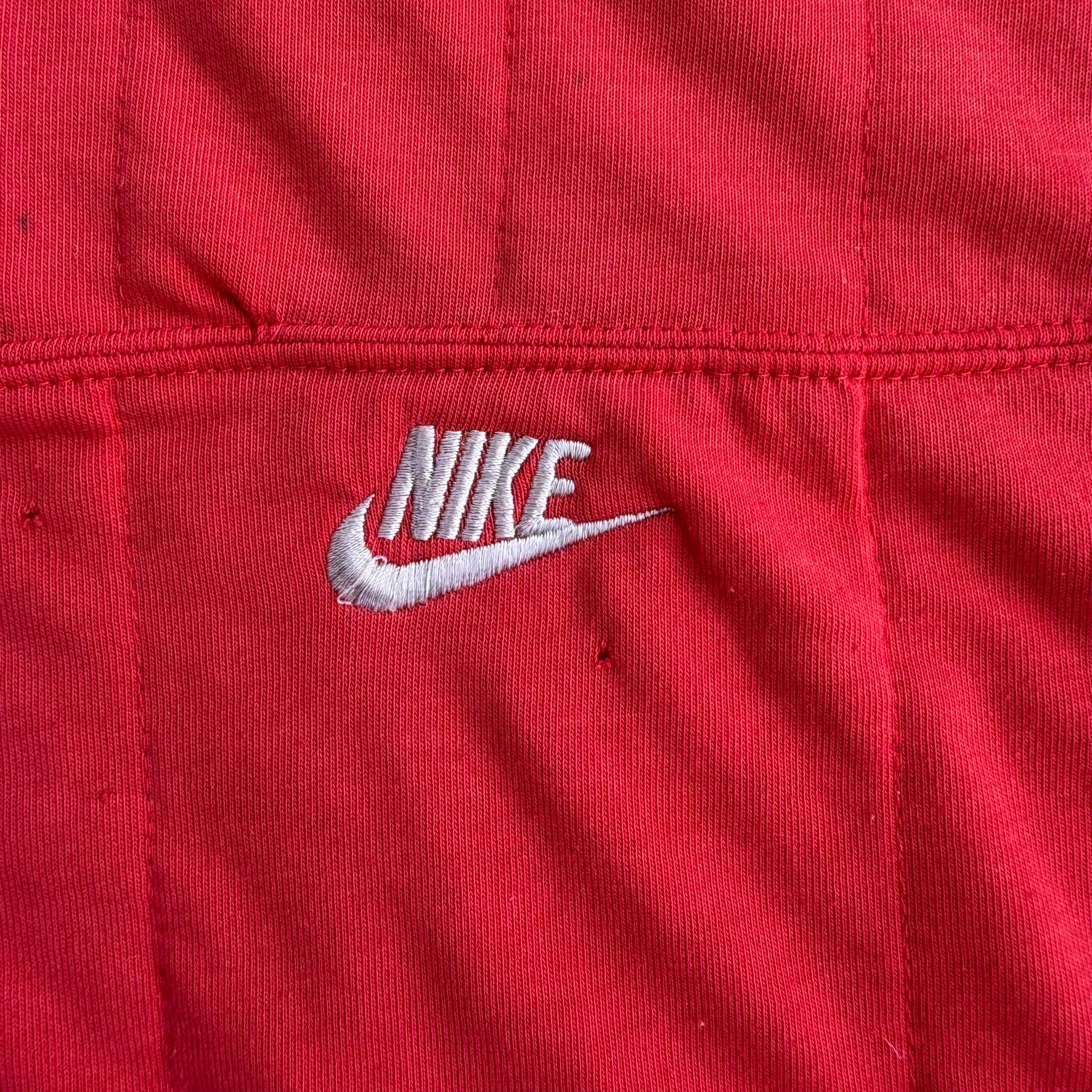 J- Vintage 90s Nike Embroidered Logo Quarter Zip Crewneck - XL