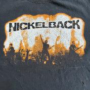 J- Vintage '09 Nickelback Tour Picture & Graphic Tee - M